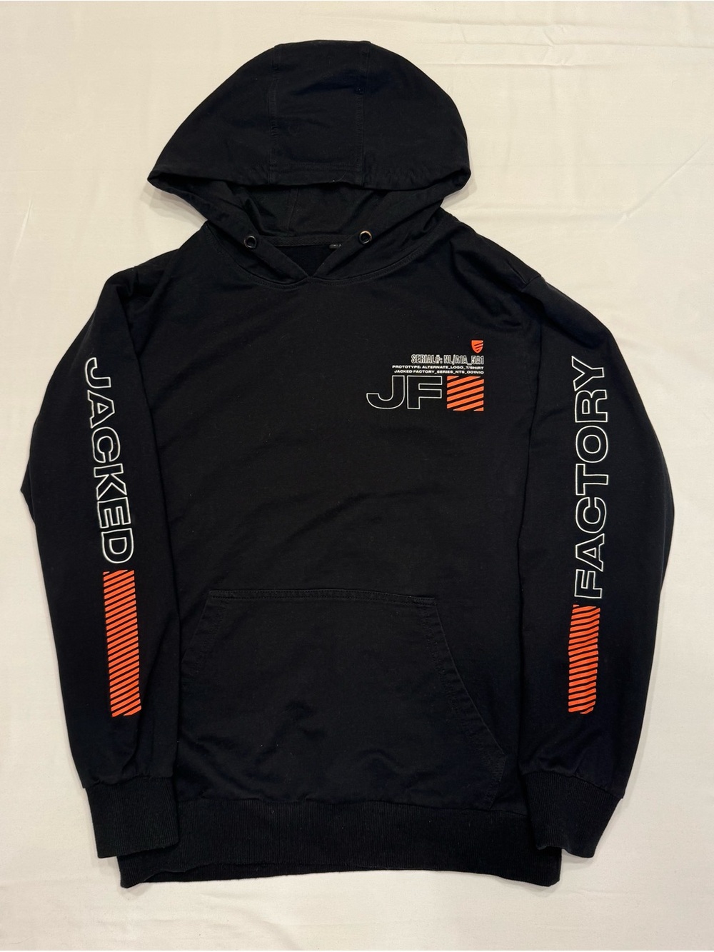 Jacked Factory Men’s Black Hoodie